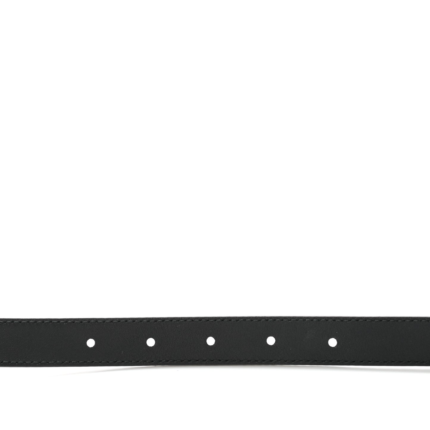 Calfskin Queen Margaret Bee Belt 80 32 Black