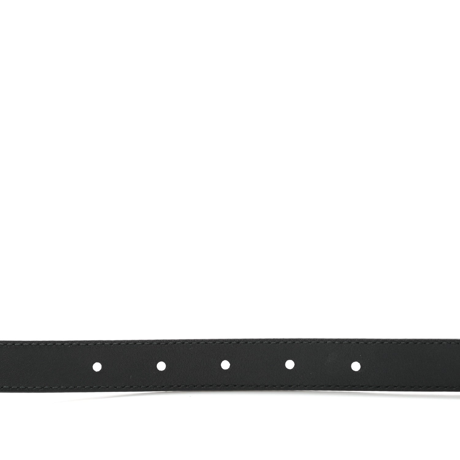 Gucci Calfskin Queen Margaret Bee Belt 80 32 Black 4 of 5