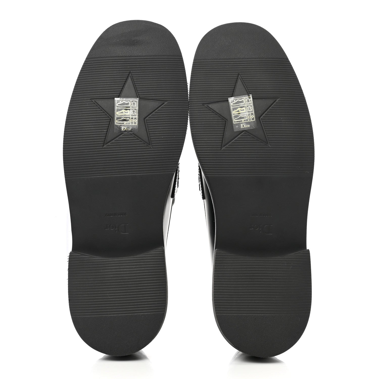 Christian Dior Brushed Calfskin Boy Loafers 40 Black 5 of 8