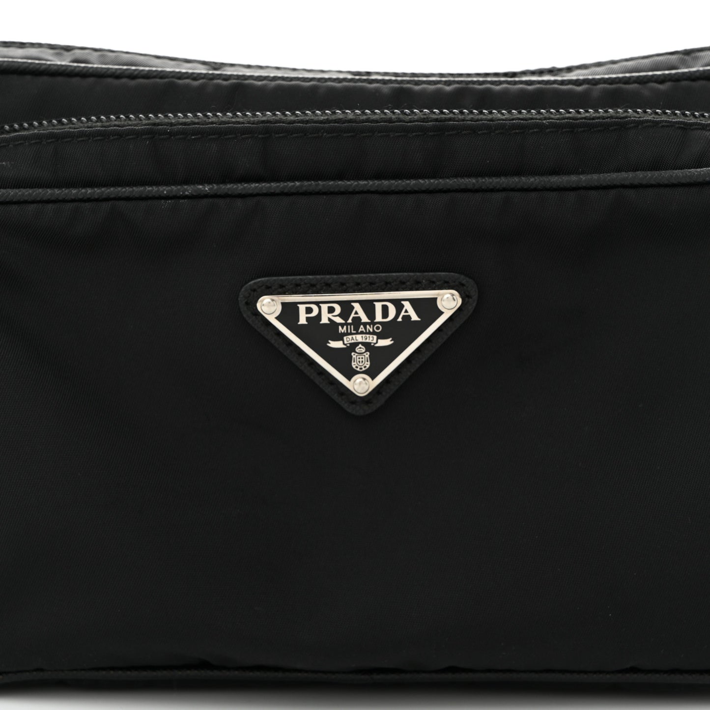 Tessuto Nylon Belt Bag Black