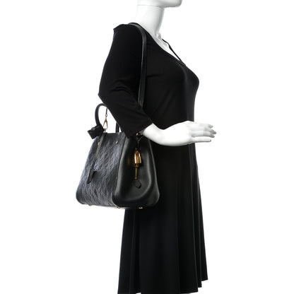 Louis Vuitton Empreinte Montaigne MM Black 3 of 17