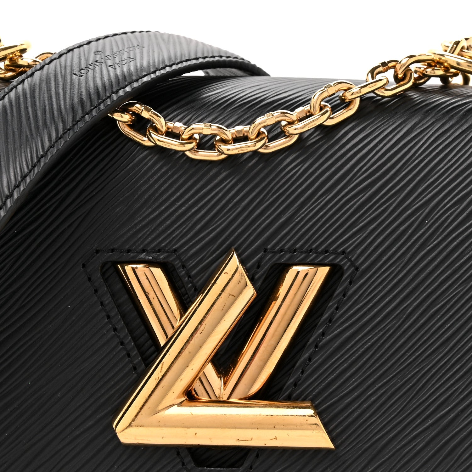 Louis Vuitton Epi Twist Shoulder Bag PM Black 8 of 12