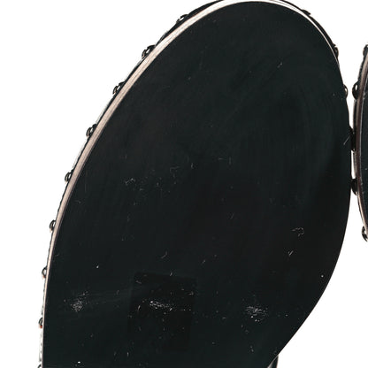 Hermes Calfskin Carlotta Mules 39 Black 9 of 11