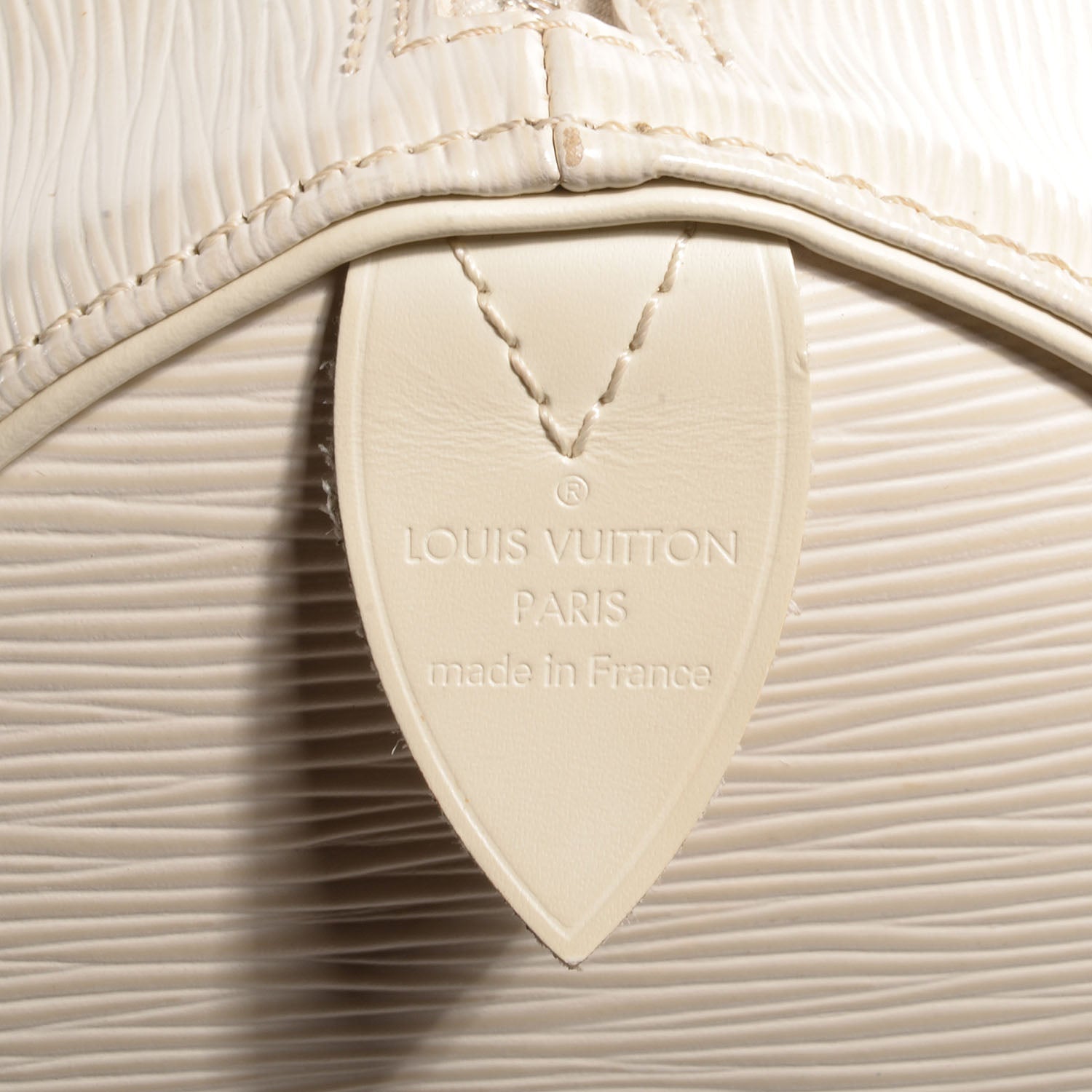 Louis Vuitton Epi Speedy 30 Ivory 7 of 7