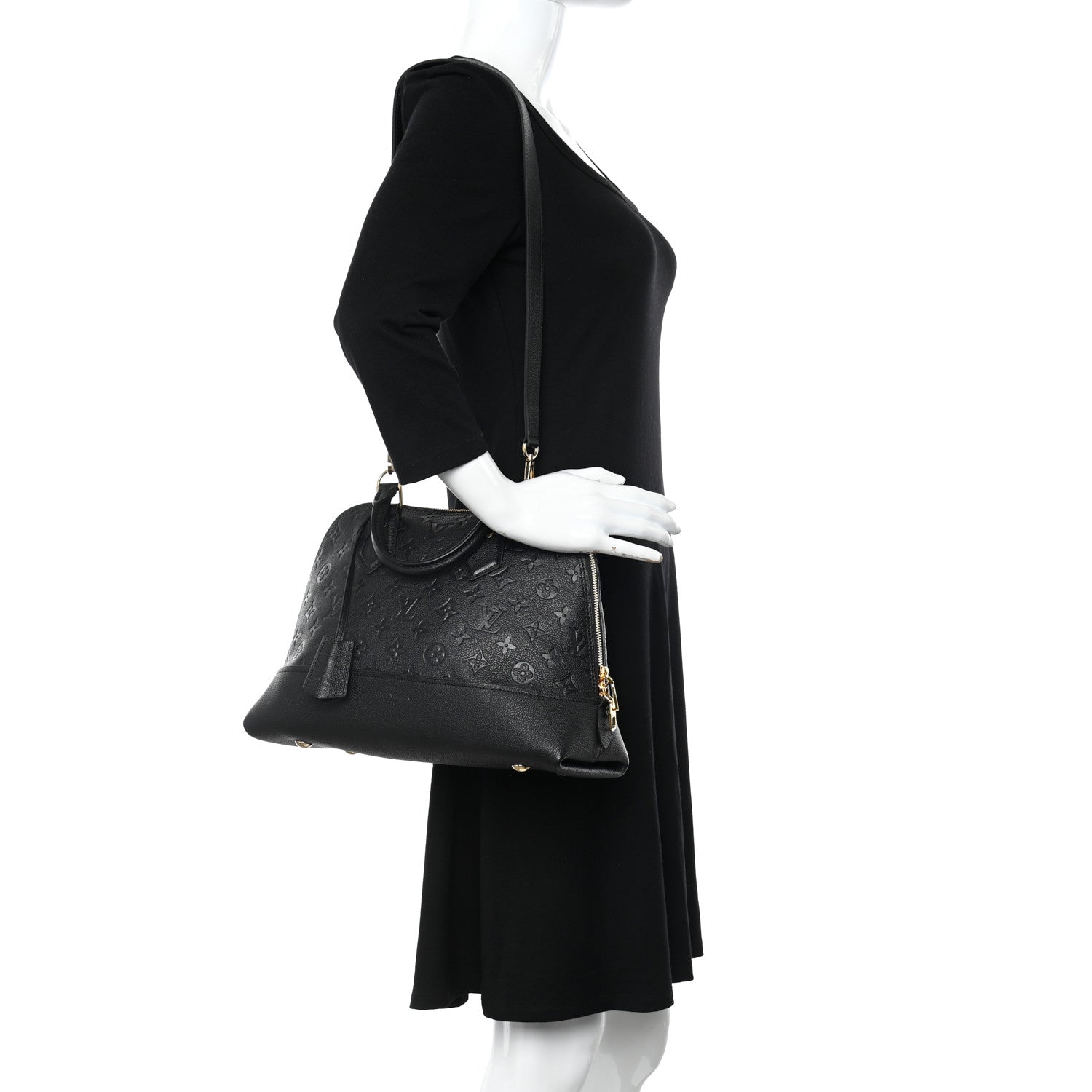 Louis Vuitton Empreinte Neo Alma PM Black 2 of 12