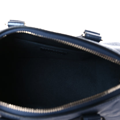 Louis Vuitton Empreinte Monogram Giant Speedy Bandouliere 20 Navy Nacre 5 of 8
