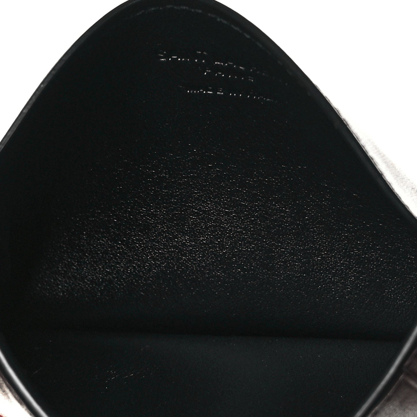 Calfskin 5 Fragments Card Holder Black