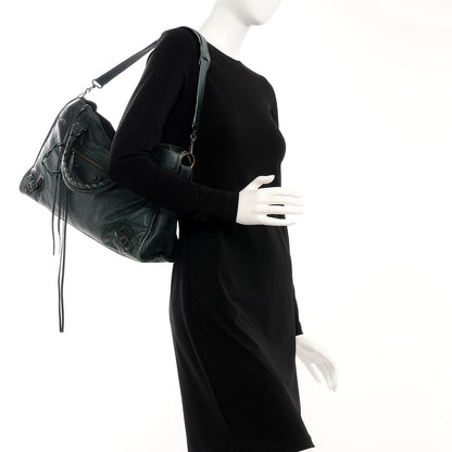 Balenciaga Agneau Classic Hardware City Poker Fonce 2 of 9
