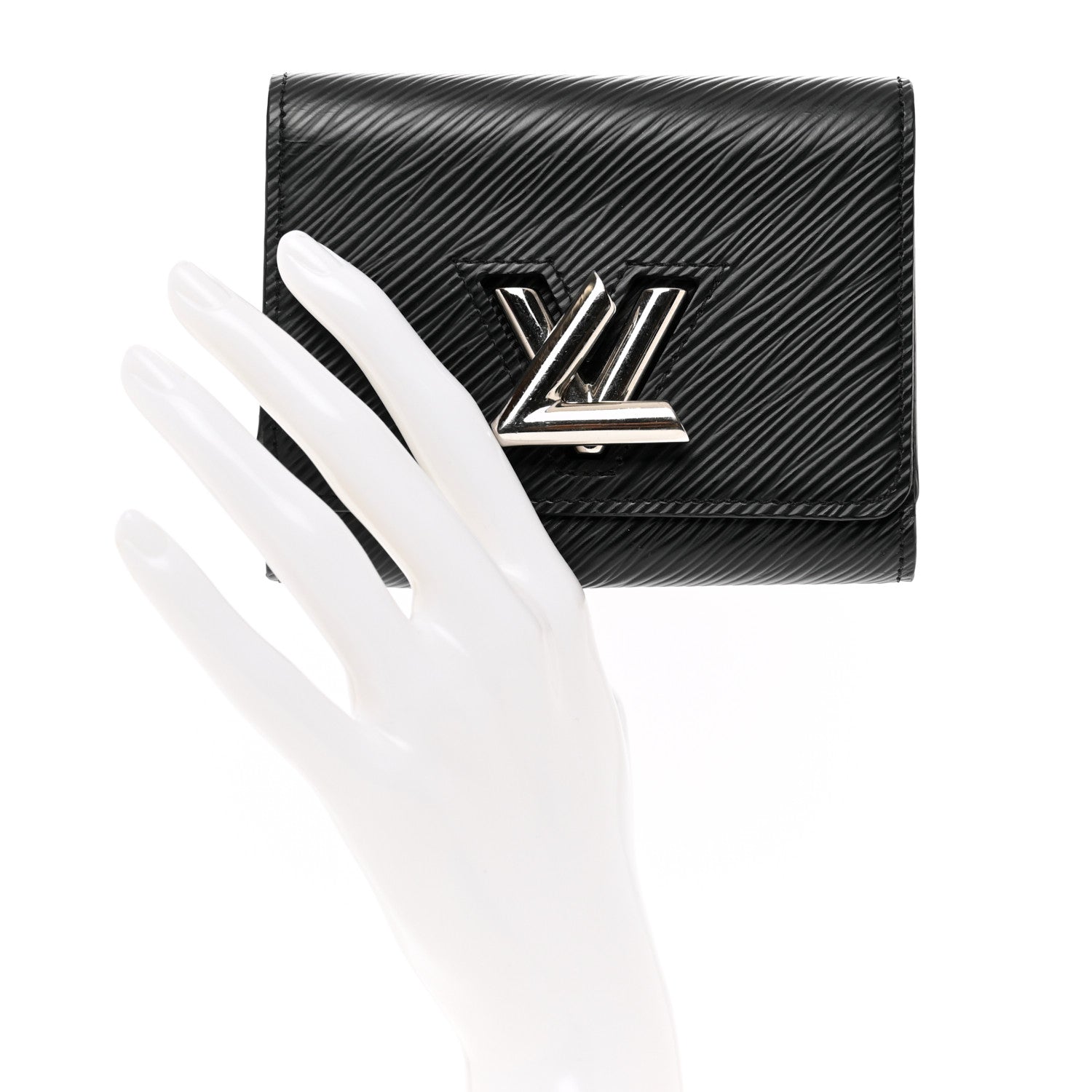 Louis Vuitton Epi Twist XS Wallet Black 2 of 6