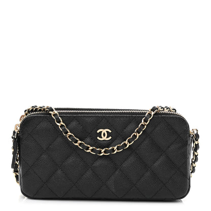 Chanel Caviar Quilted Small Clutch With Chain Black 1 of 14