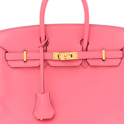 Hermes Swift Birkin 25 Rose Azalee 8 of 11