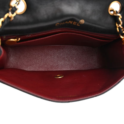 Chanel Lambskin Quilted Small Single Flap Black 5 of 12