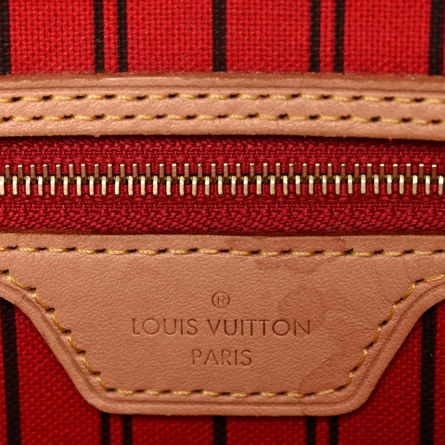 Monogram Neo Neverfull MM Cherry