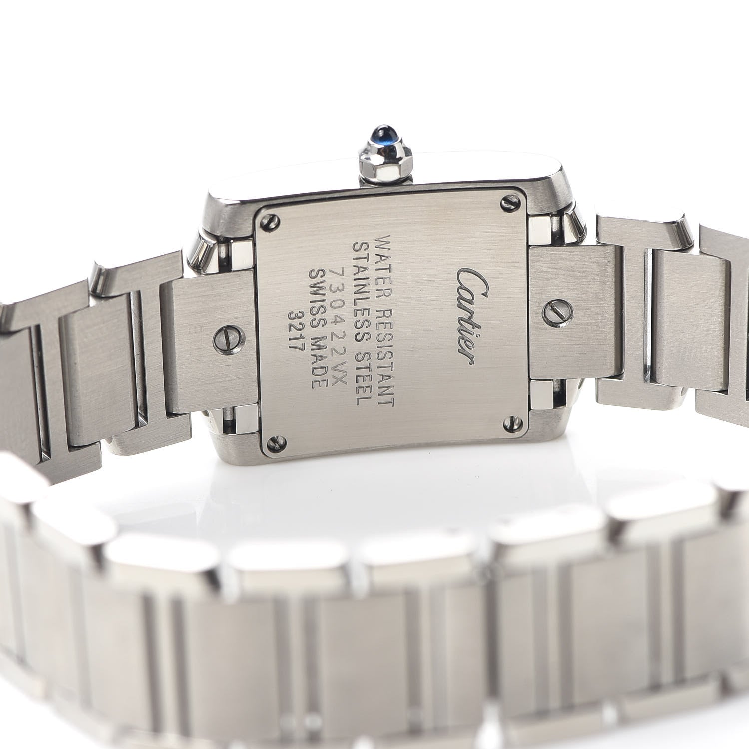 Cartier Stainless Steel 20mm Tank Francaise Quartz Watch 4 of 5