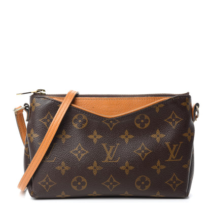 Louis Vuitton Monogram Pallas Uniformes Crossbody Safran 1 of 13