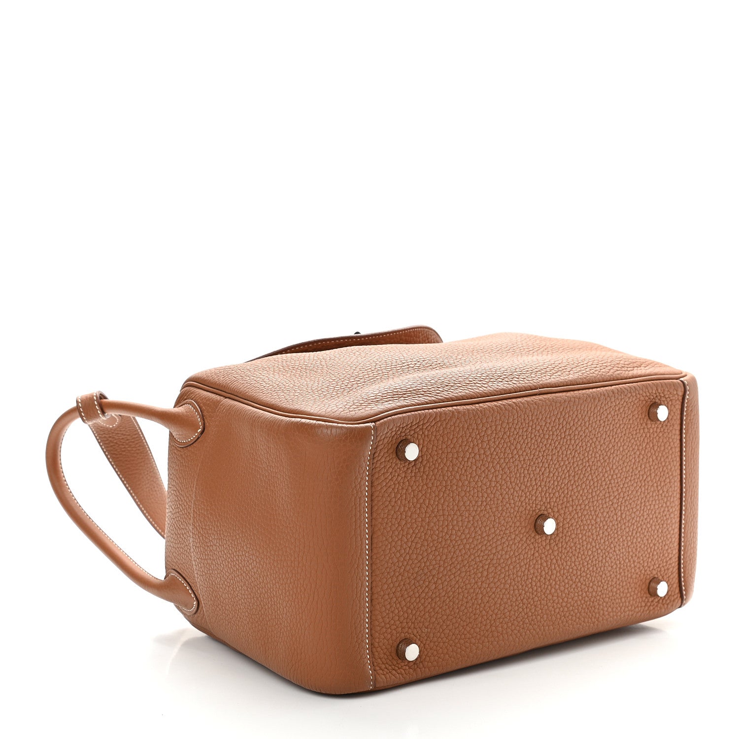 Hermes Taurillon Clemence Lindy 30 Gold 4 of 9