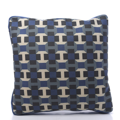 Hermes Canvas Pavage Outdoor Cushion Atlantique 2 of 5