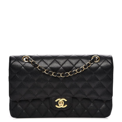 Chanel Caviar Quilted Medium Double Flap Black 1 of 9