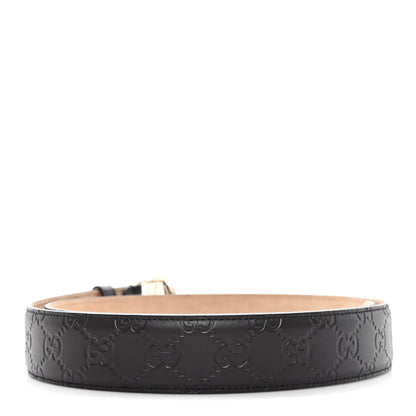 Gucci Guccissima Signature Interlocking G 37mm Belt 95 38 Nut Brown 2 of 4