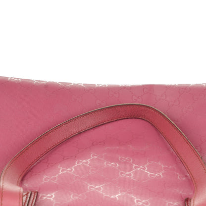 Gucci Imprime Monogram Medium Zippered Shopping Tote Vintage Rose 11 of 11