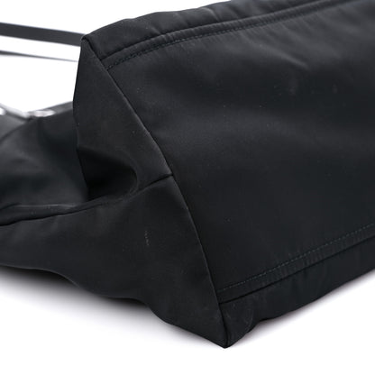 Prada Tessuto Nylon Saffiano Tote Black 8 of 14