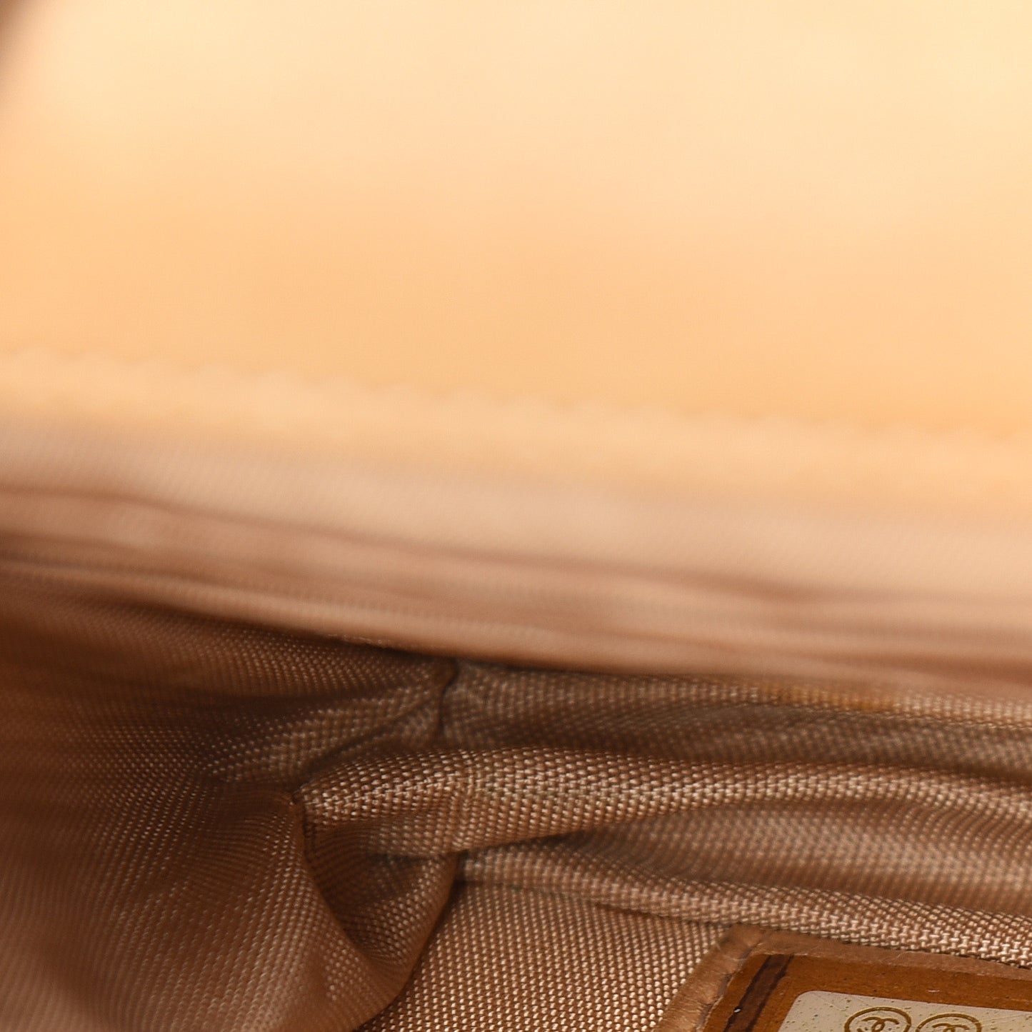 Caviar Timeless CC Wallet on Chain WOC Beige