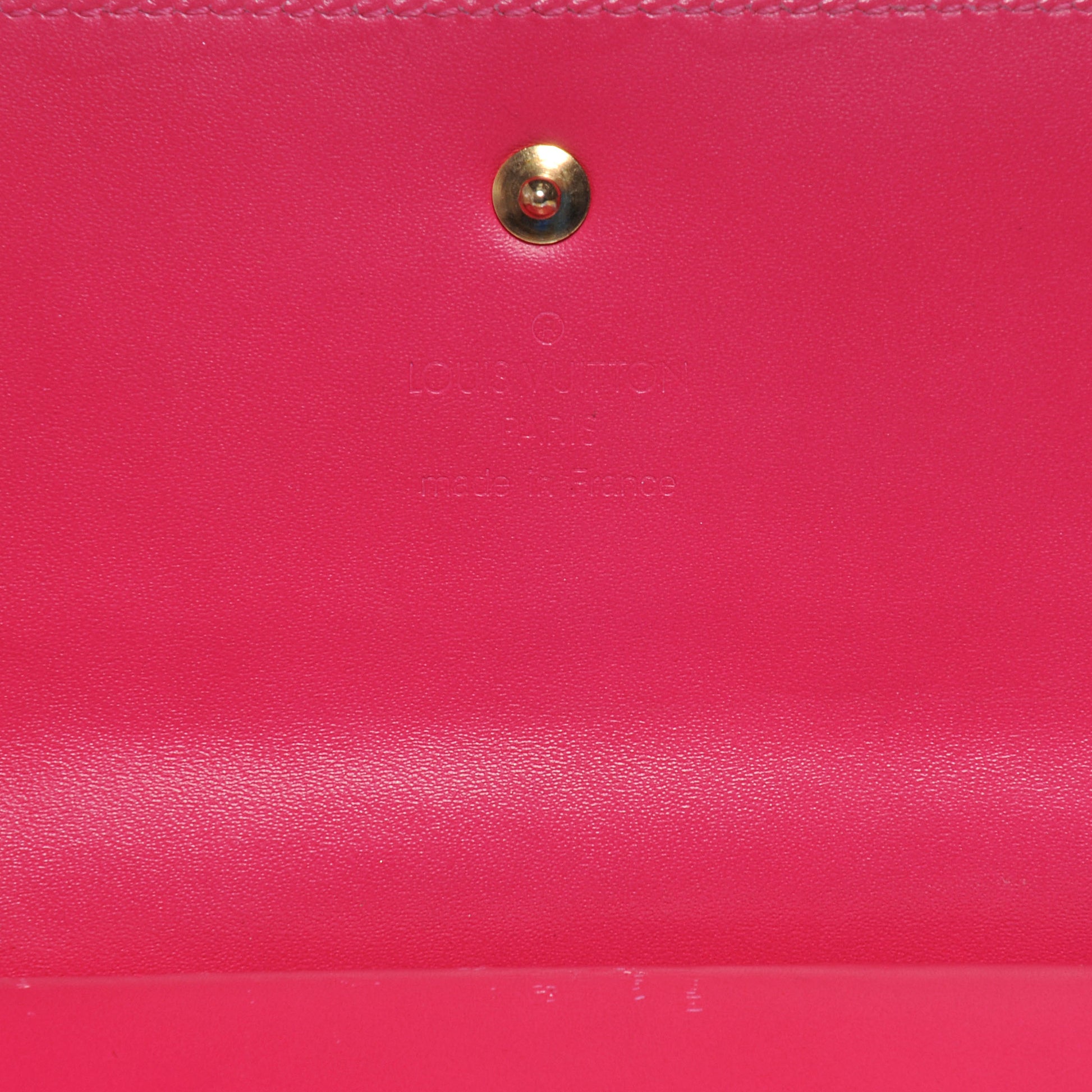 Louis Vuitton Vernis Porte Tresor International Wallet Fuchsia 7 of 8