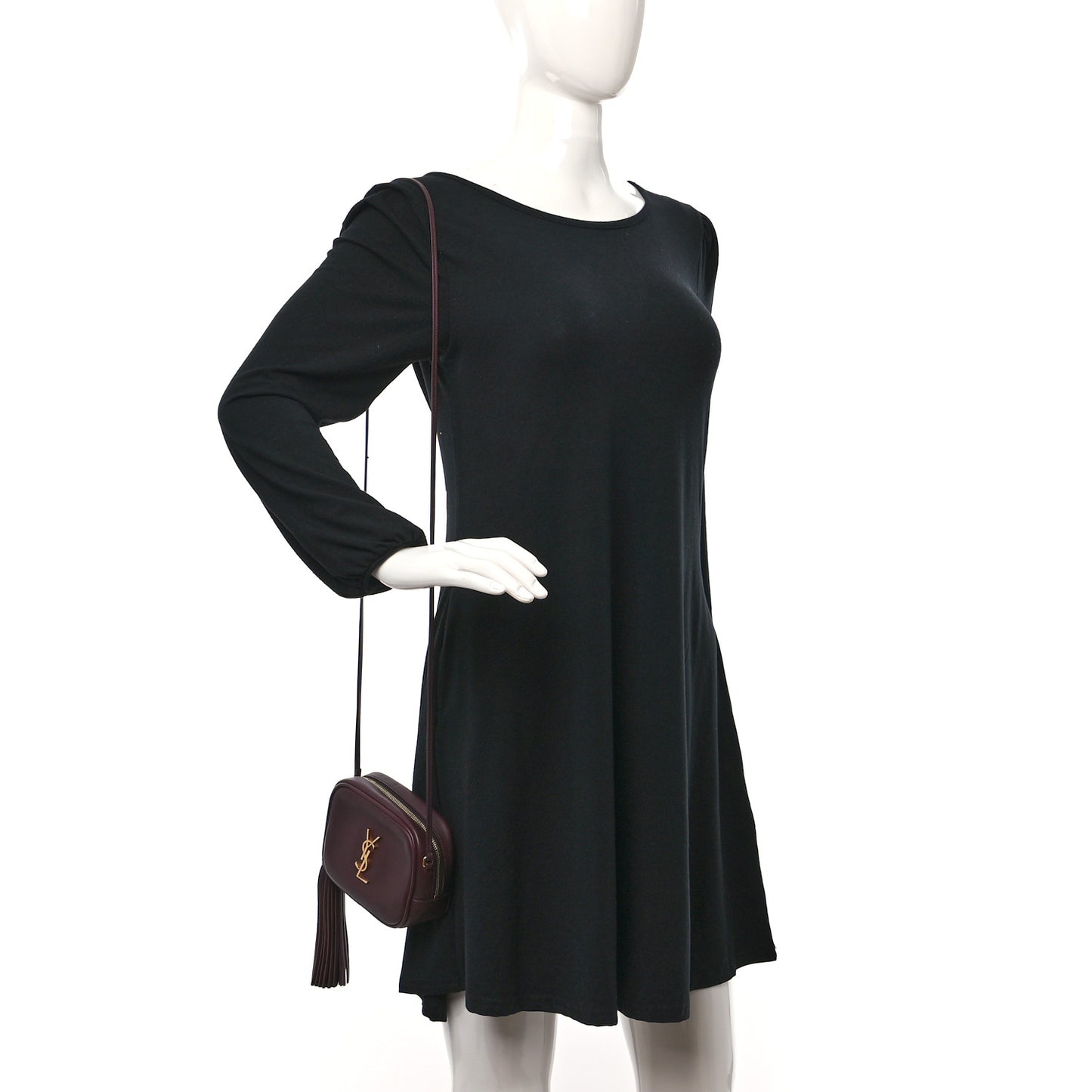 Nappa Monogram Blogger Bag Bordeaux