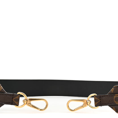 Louis Vuitton Monogram Bandouliere Shoulder Strap Black 3 of 5