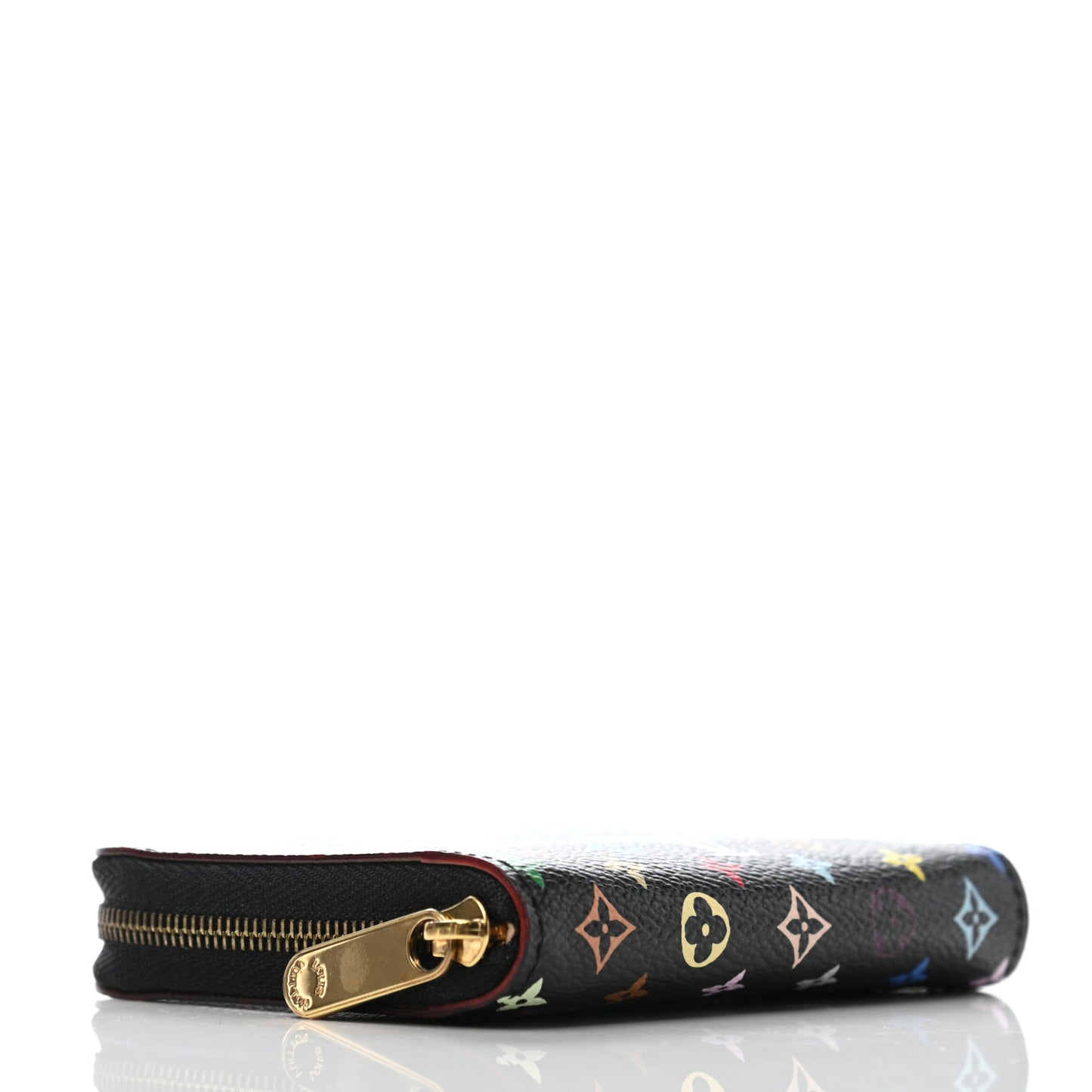 Monogram Multicolor Zippy Coin Purse Black