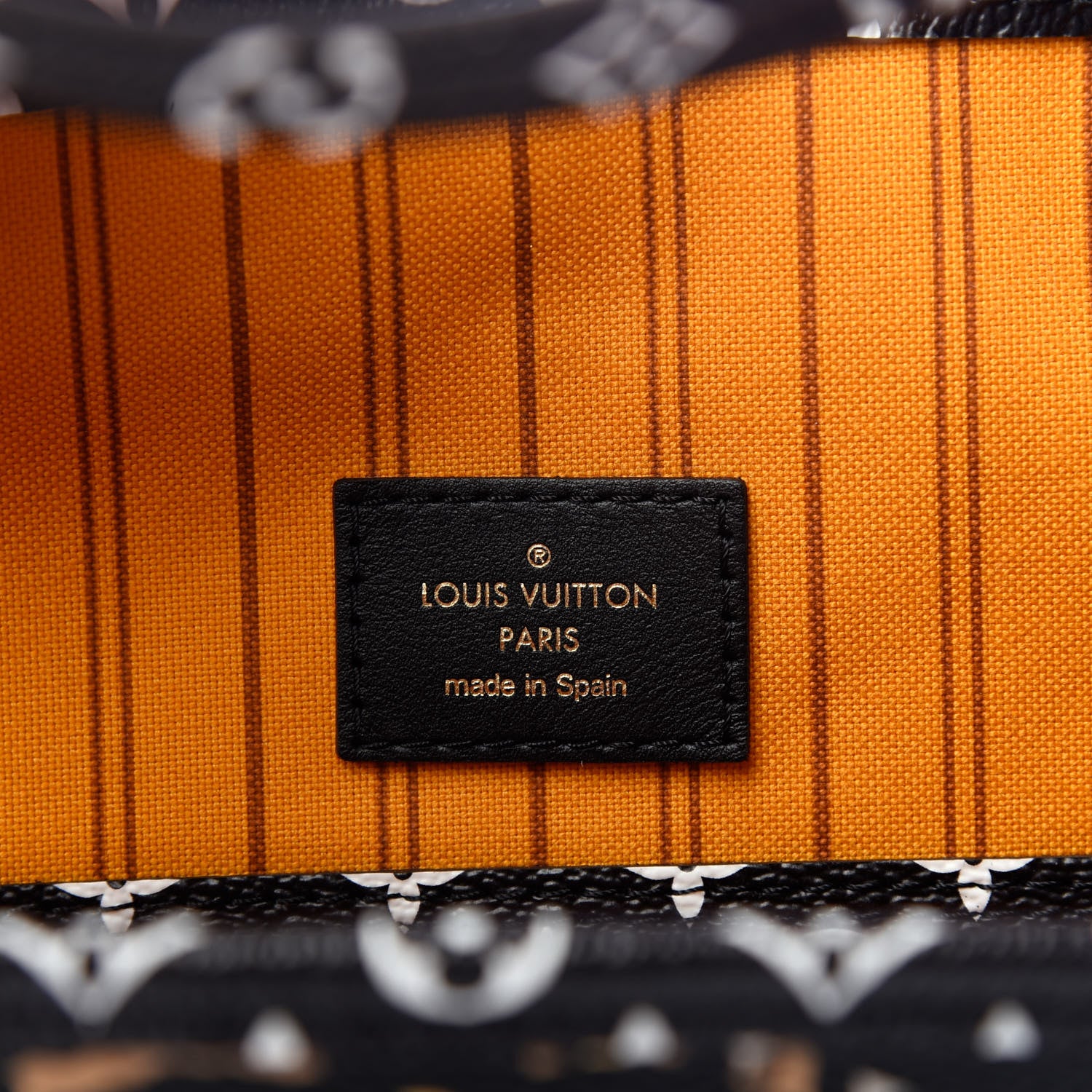 Louis Vuitton Monogram Giant Jungle Neverfull MM Black 6 of 9