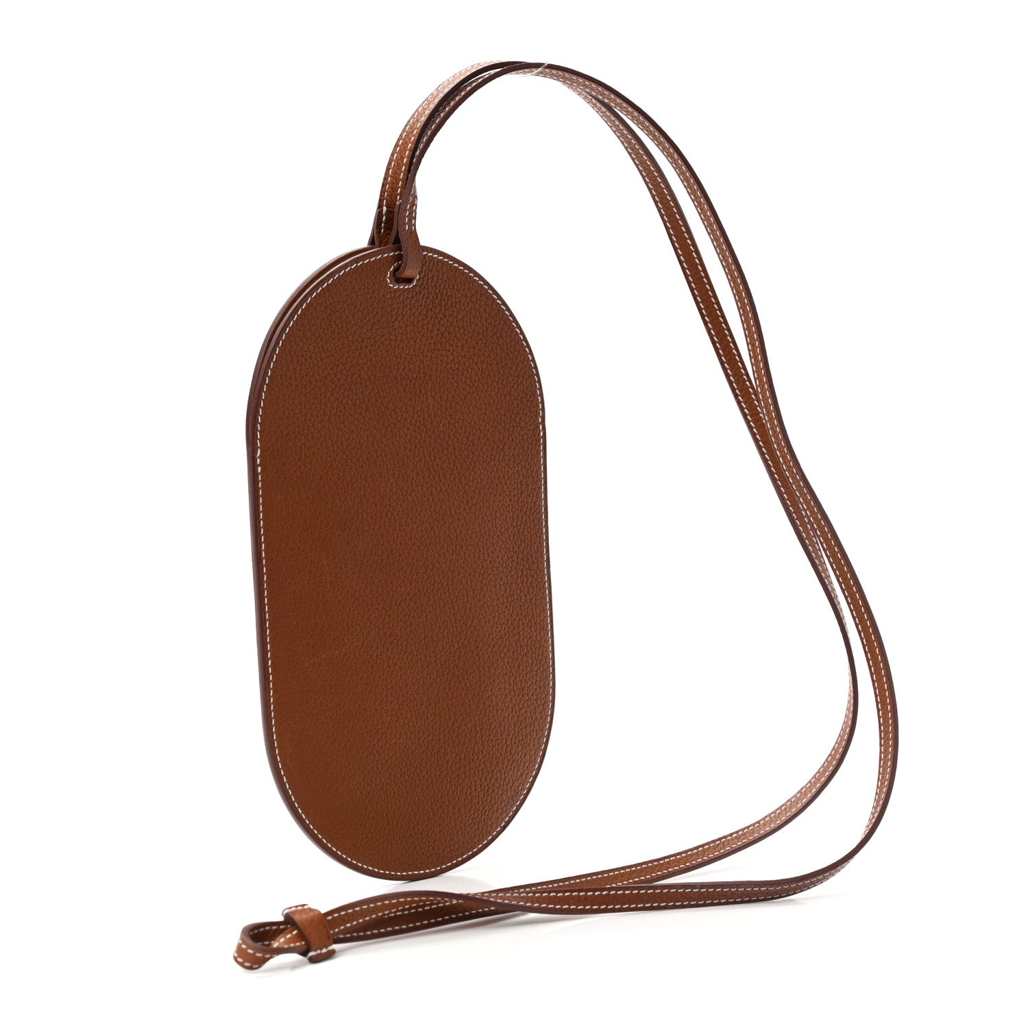 Hermes Barenia Faubourg In-The-Loop Phone To Go GM Case Fauve 3 of 10