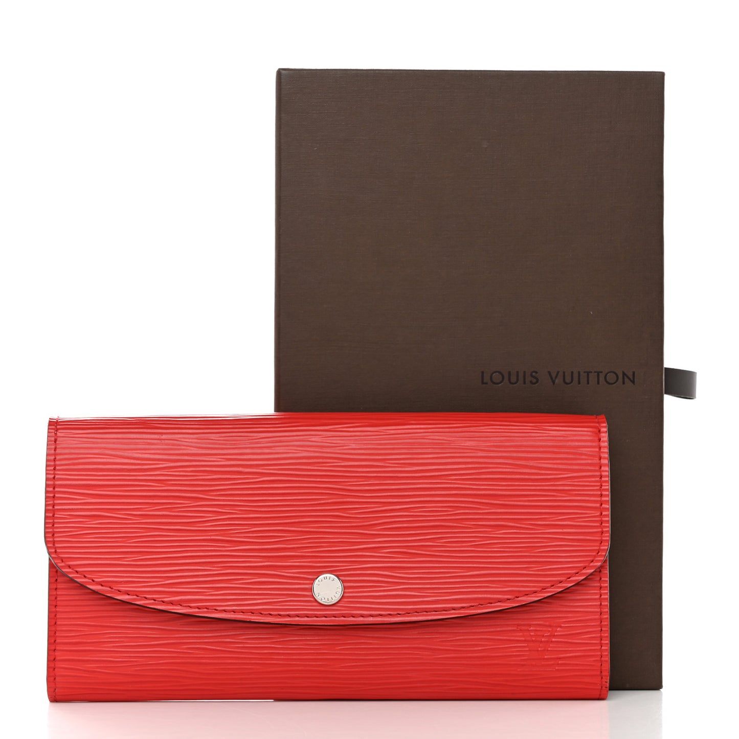 Epi Emilie Wallet Coquelicot