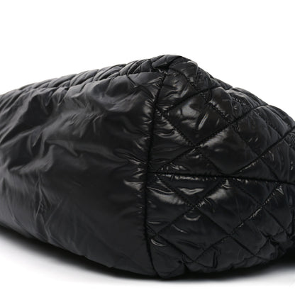 Chanel Nylon Quilted Large Coco Cocoon Tote Black 10 of 10