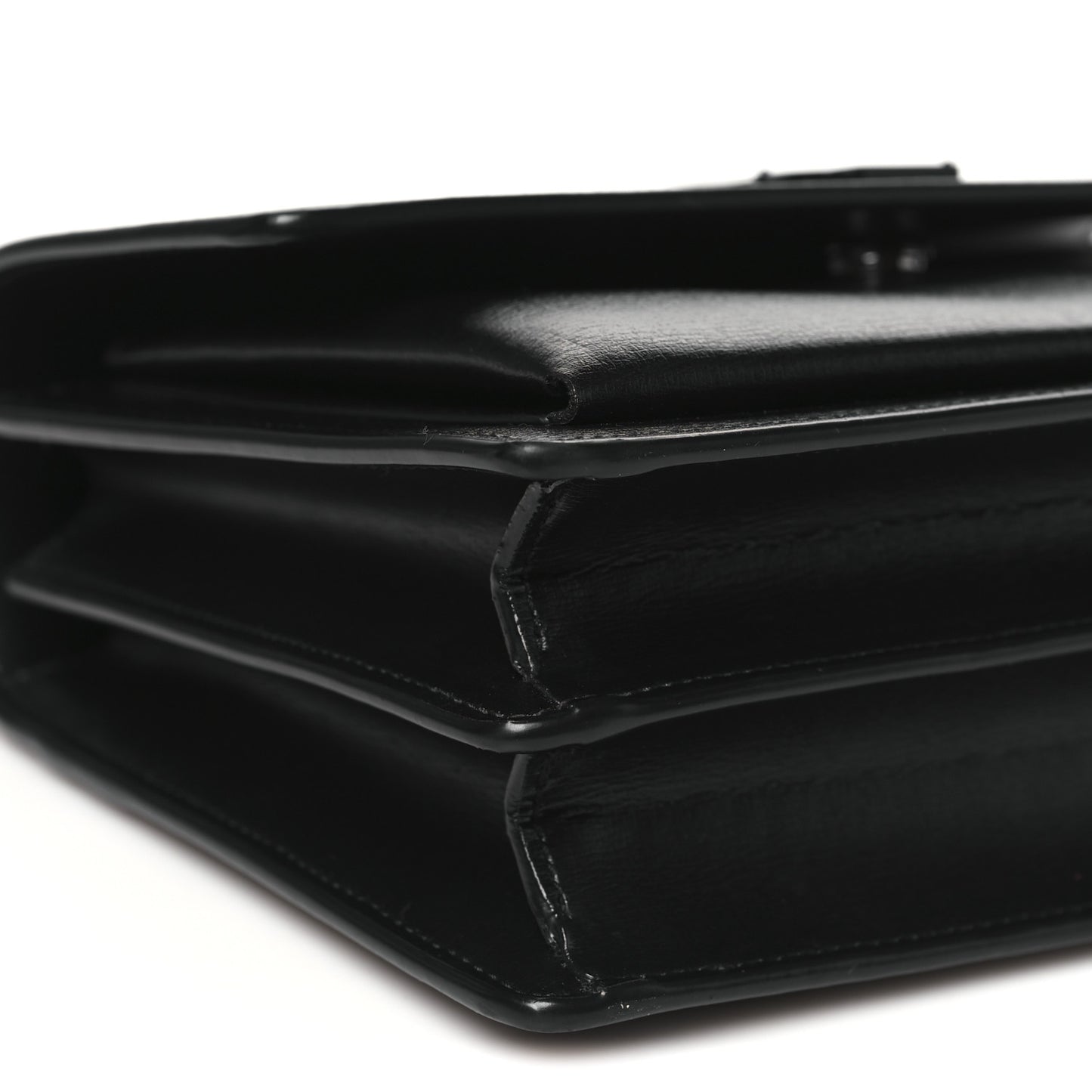 Calfskin Medium Monogram Monochrome Sunset Black