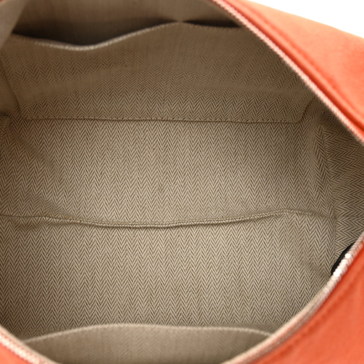 Canvas Small Bride-A-Brac Pouch Orange Burgundy