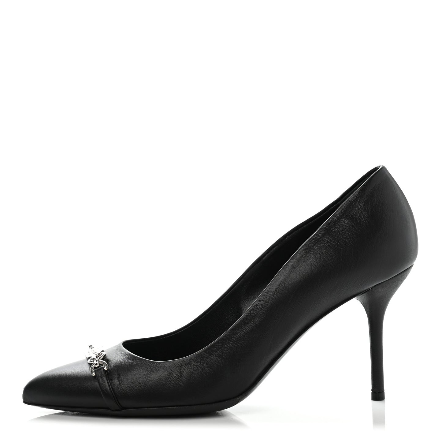 Nappa Moorea Molaita Mid Heel Pumps 37.5 Black