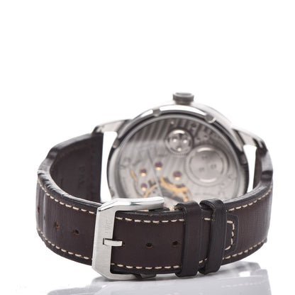 IWC Stainless Steel Calfskin 44mm Schaffhausen Pilot Manual Winding Watch Blue IW325401 4 of 5