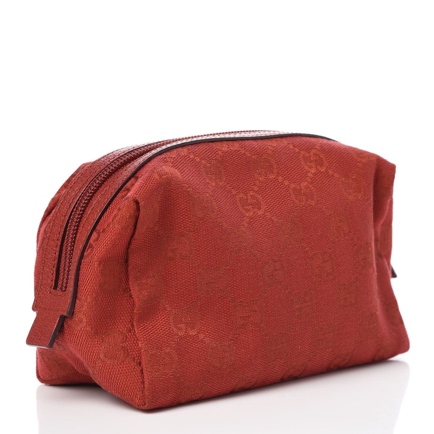 Monogram Large Cosmetic Case Red