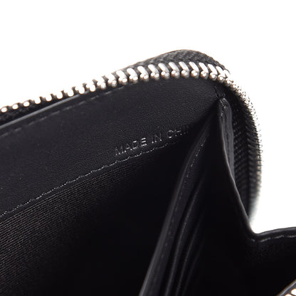 Burberry London Check Long Zip Around Wallet Charcoal Black 8 of 8