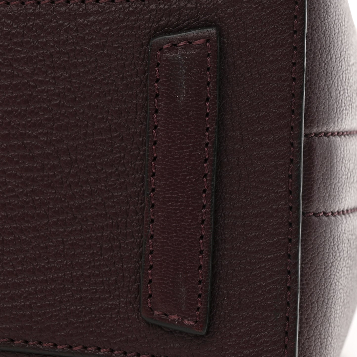 Sugar Goatskin Mini Antigona Oxblood