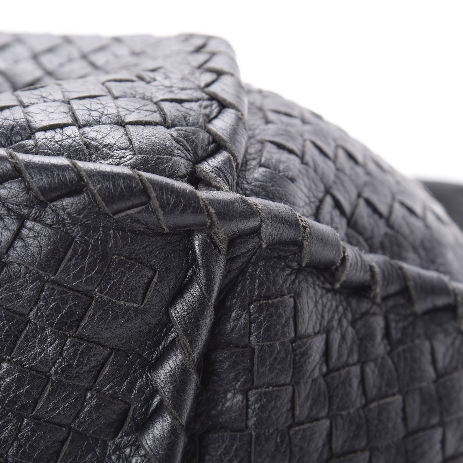 Bottega Veneta Cervo Intrecciato Large Simple Hobo Gunmetal 8 of 9