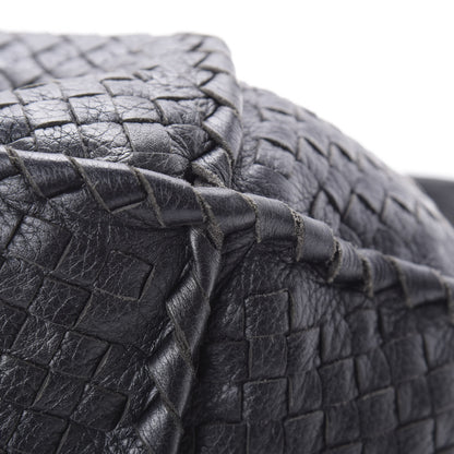 Bottega Veneta Cervo Intrecciato Large Simple Hobo Gunmetal 8 of 9
