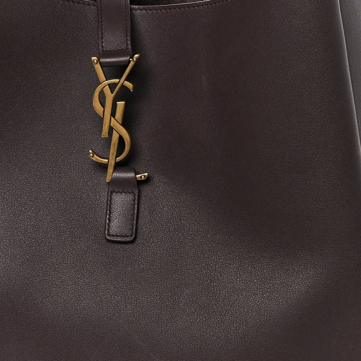 Saint Laurent Supple Calfskin Large Le 5 A 7 Soft Hobo Raisin 8 of 10