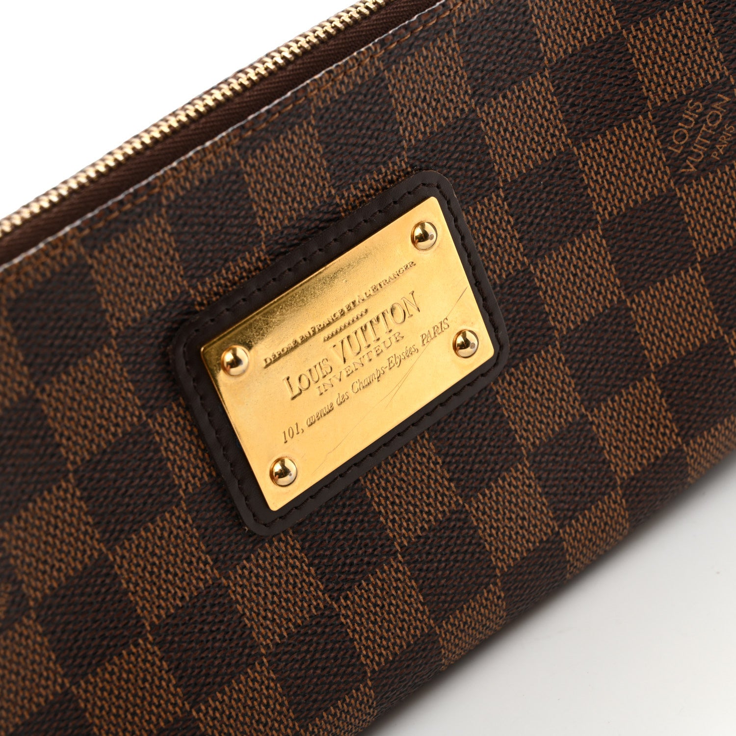 Louis Vuitton Damier Ebene Eva Clutch 9 of 9