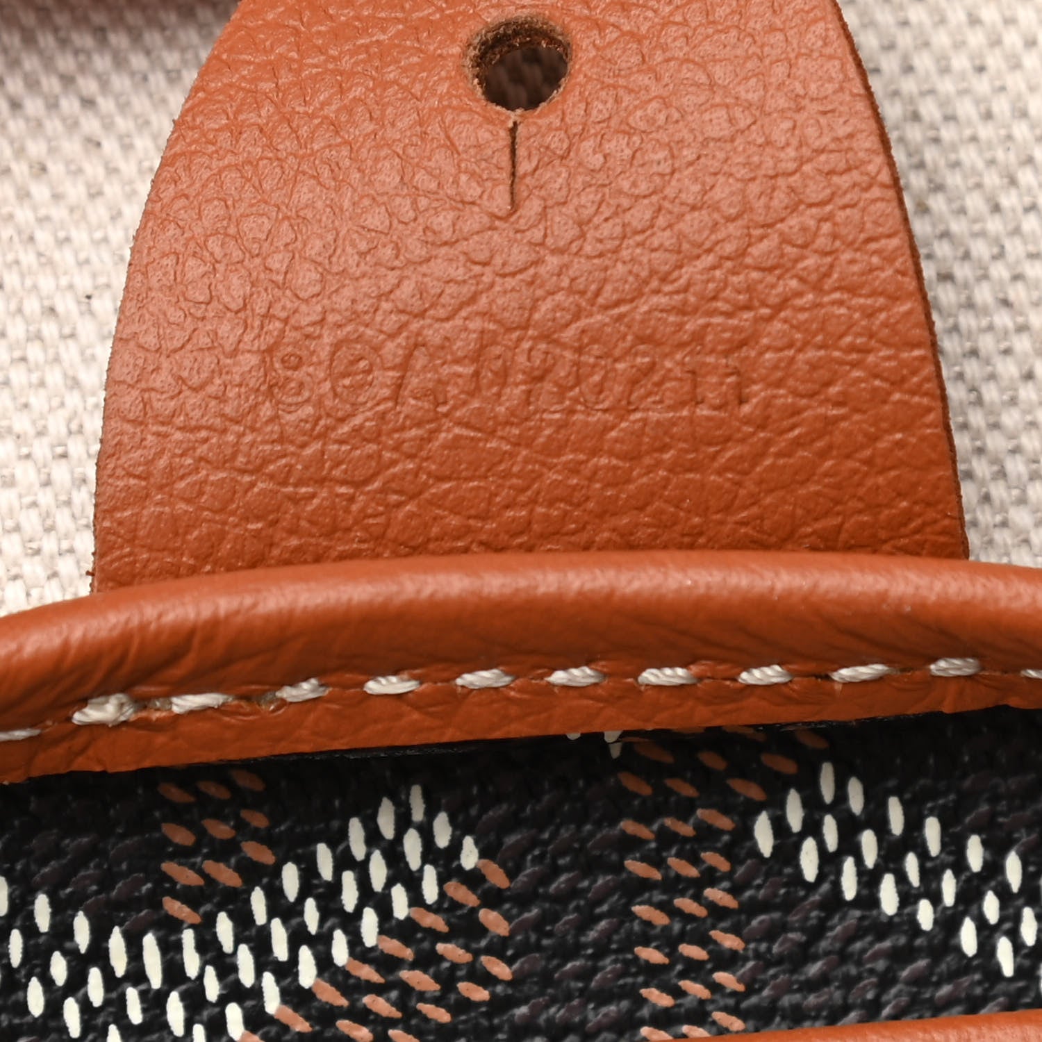 Goyard Goyardine Artois MM Black Gold 7 of 10