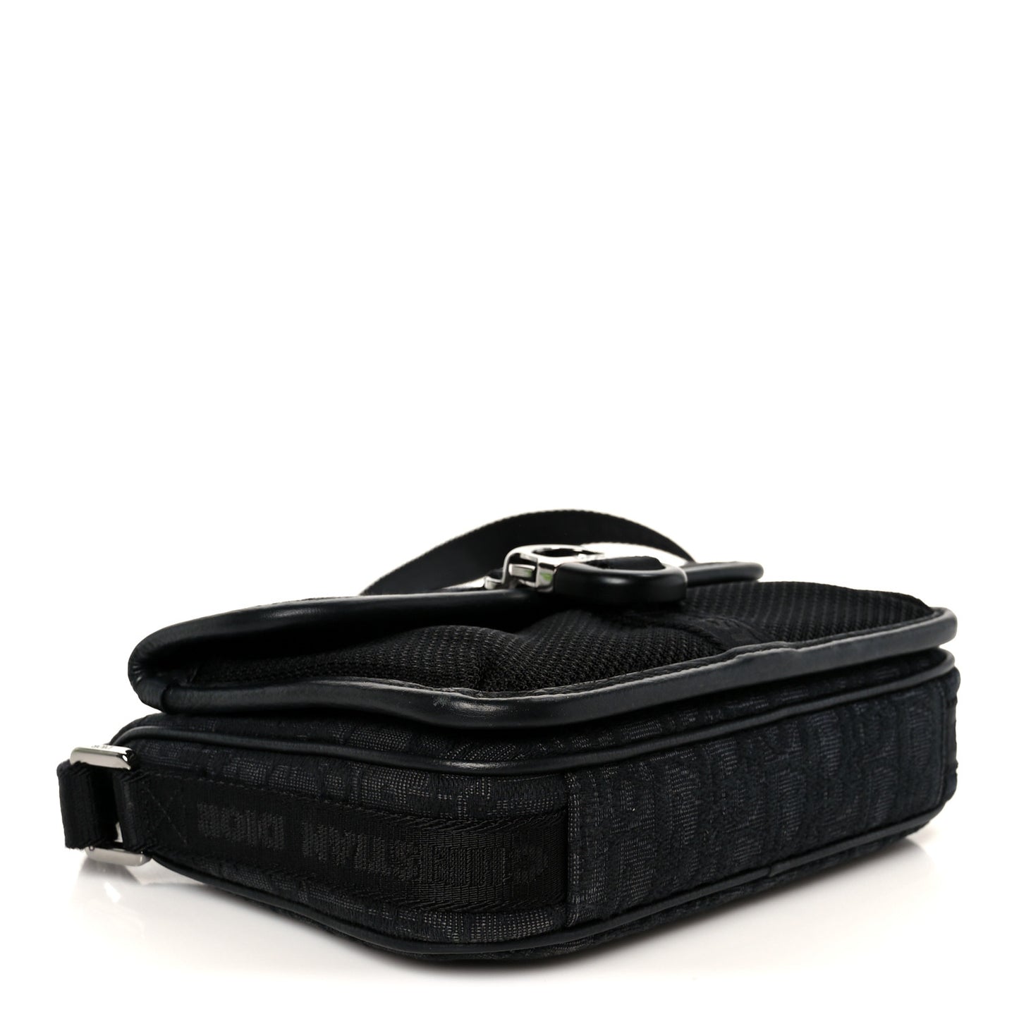 Oblique Jacquard Dior 8 Bag With Strap Black Multicolor