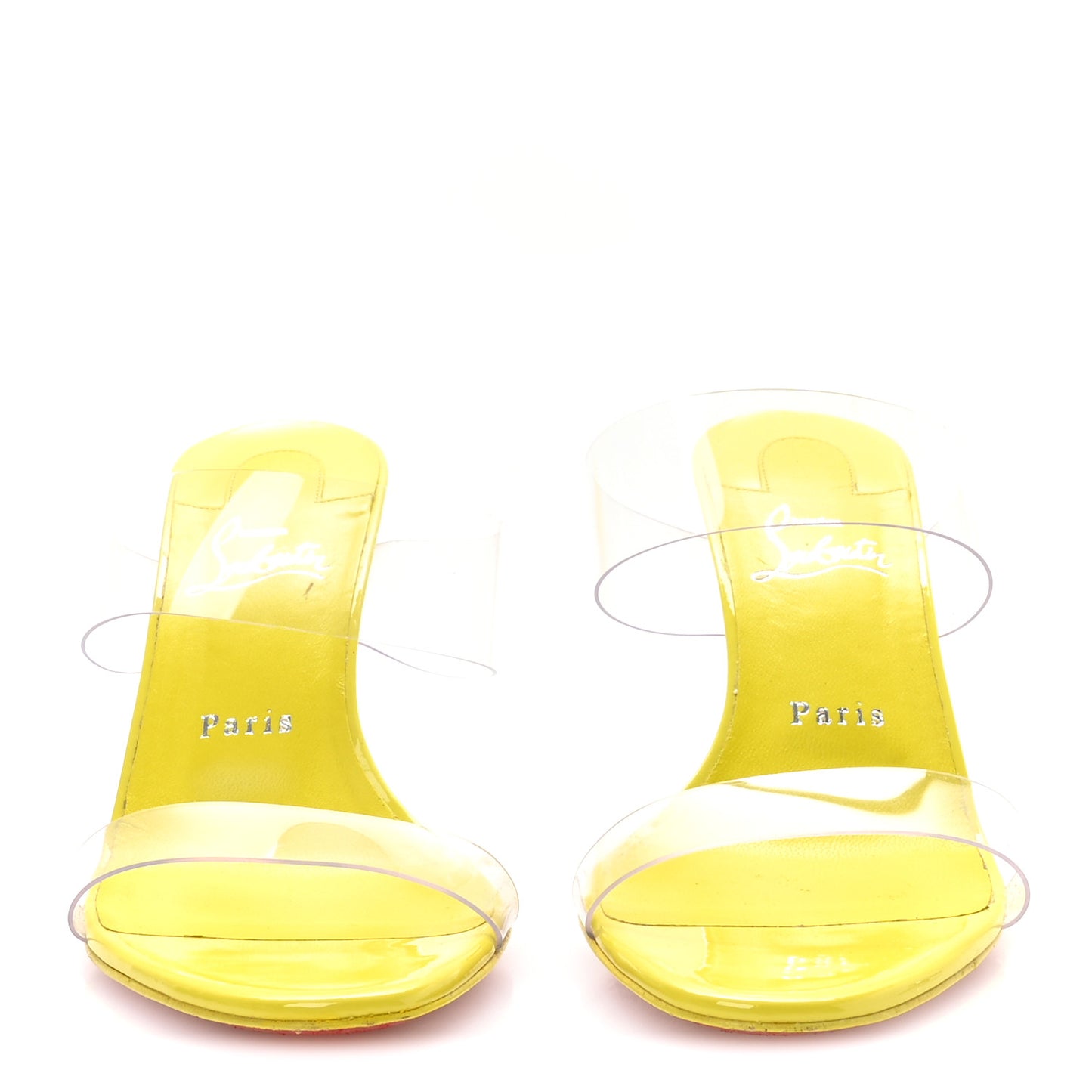 Patent PVC Just Nothing 85 Slide Sandals 39 Citrus