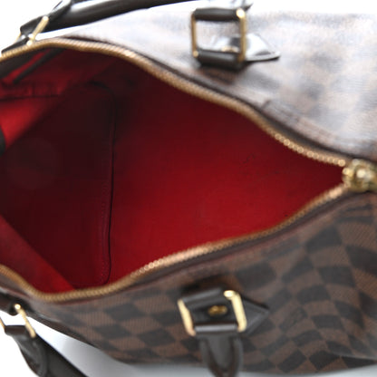 Louis Vuitton Damier Ebene Speedy Bandouliere 30 5 of 11