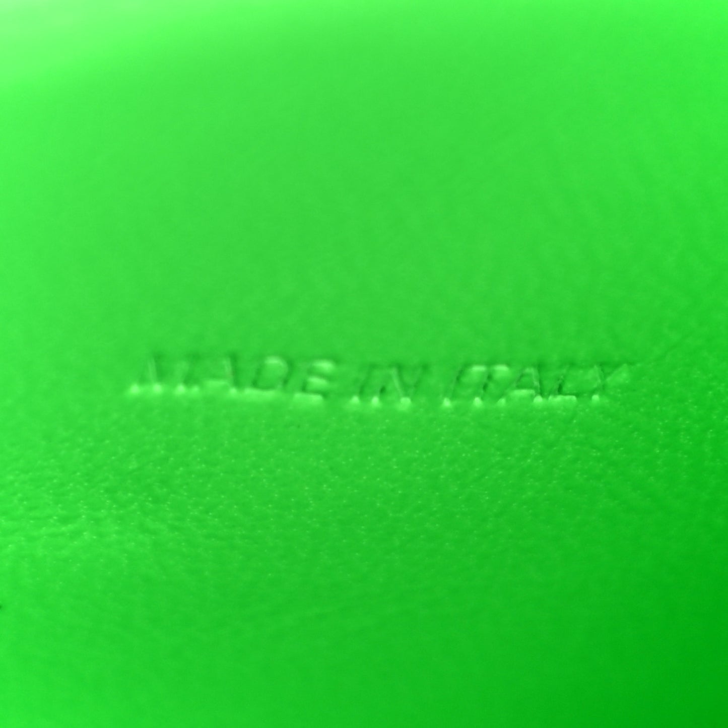 Shiny Box Calfskin Hourglass Top Handle Bag XS Fluo Green